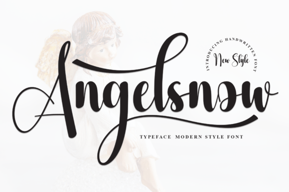 Angelsnow: A Sweet, Friendly Handwritten Font for Makers