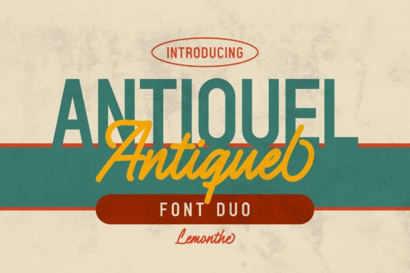 Antiquel: A Thoughtful Display Font for Editorial Design
