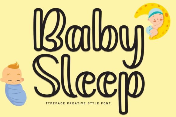 Baby Sleep: A Friendly Handwritten Font for Warm Digital Moments