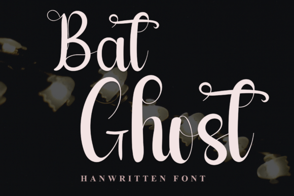 Bat Ghost: A Handwritten Font That Elevates Digital Branding