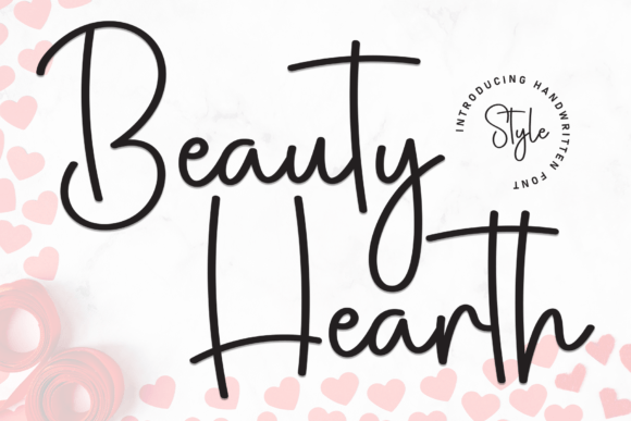 Beauty Hearth: A Handwritten Font That Feels Like Home
