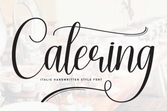 Catering Font: The Sweet, Friendly Handwritten Typeface That Makes Campaigns Click
