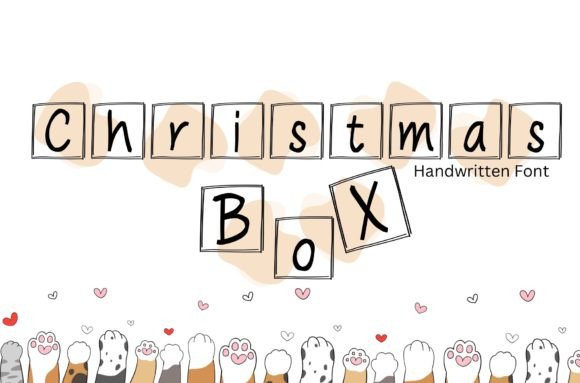 Christmas Box: A Handwritten Font That Brings Warmth to Digital Branding