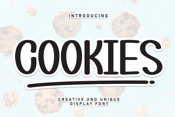 Cookies Font: A Sweet, Friendly Handwritten Typeface for Small Business Branding