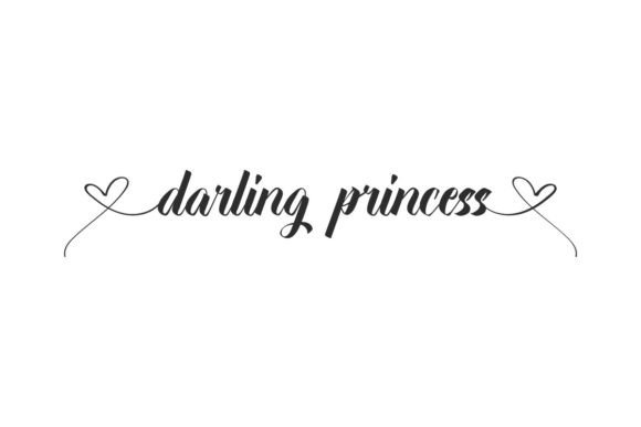 Darling Princess: A Modern Script Font for Small Business Branding