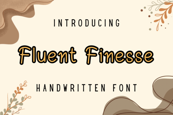 Fluent Finesse: A Handwriting Font That Speaks With Confidence