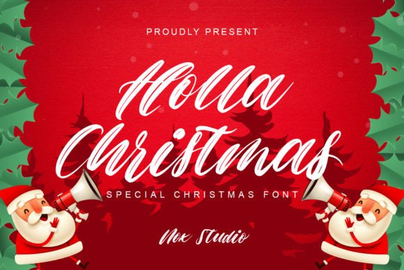Holla Christmas Font: Your Seasonal Script That Stops Scrollers