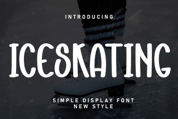 Iceskating Font: A Friendly Handwritten Typeface for Scroll-Stopping Campaigns