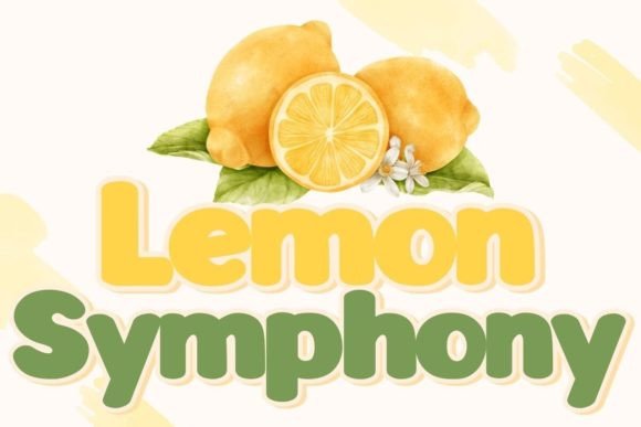 Lemon Symphony: A Script Font That Sings in Editorial Layouts