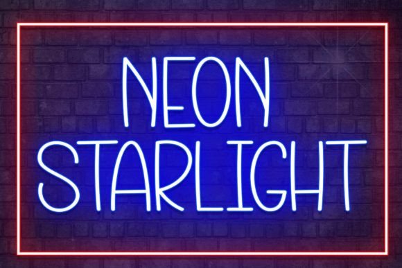 Neon Starlight: A Friendly Handwritten Font for Real Business Branding