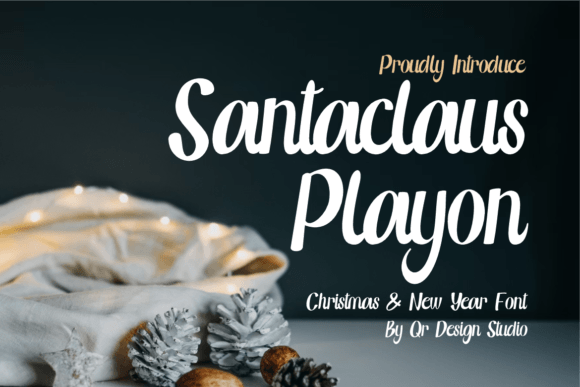 Santaclaus Playon: A Friendly Handwritten Font That Elevates Your Brand
