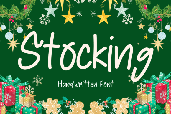 Stocking: A Playful Handwritten Font for Digital Branding
