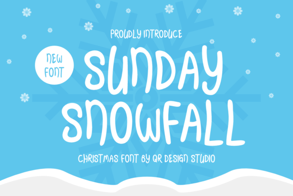 Sunday Snowfall: A Handwritten Font That Makes Campaigns Feel Human