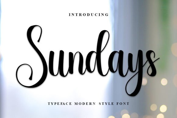 Sundays: A Handwritten Font That Makes Your Brand Feel Human