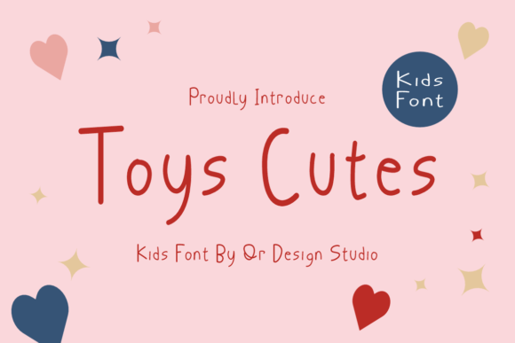Toys Cutes: A Sweet Handwritten Font for Crafters & Sellers
