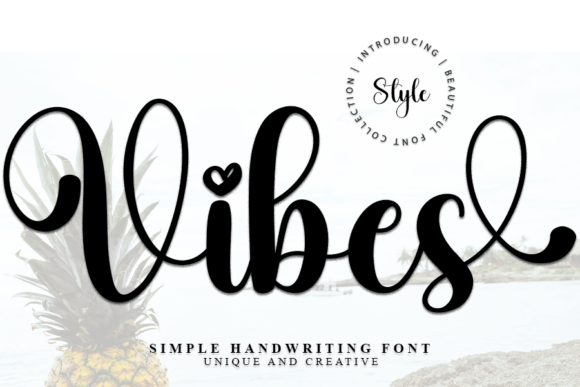 Vibes Handwritten Font for Polished, Personable Branding