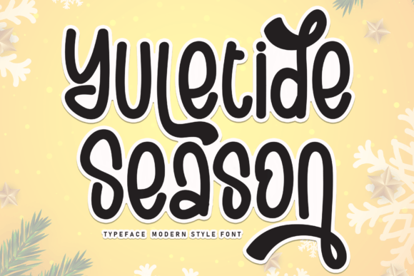 Yuletide Season Handwritten Font for Crafters & Sellers